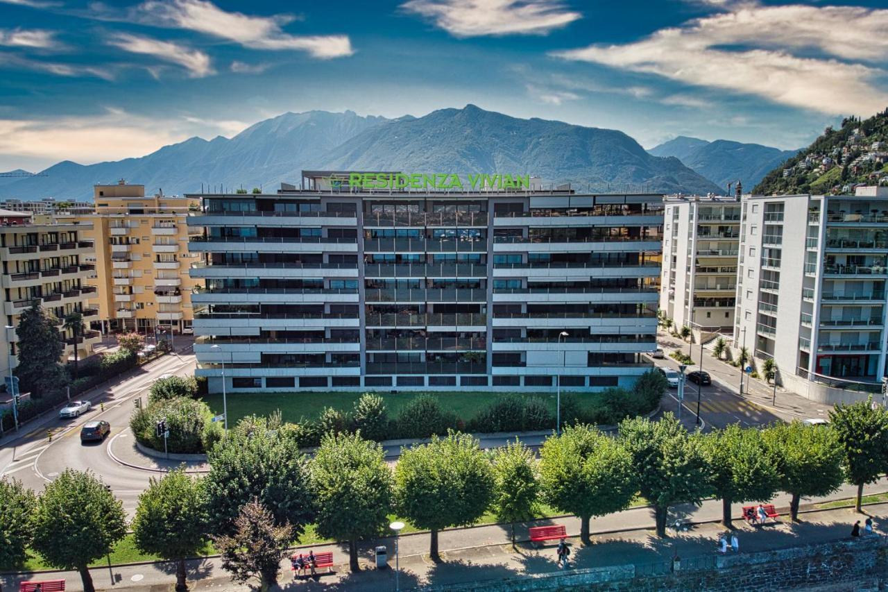 Residenza Vivian Deluxe Apartments Locarno Exterior foto