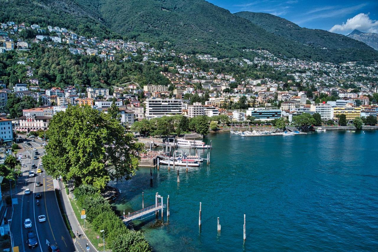 Residenza Vivian Deluxe Apartments Locarno Exterior foto